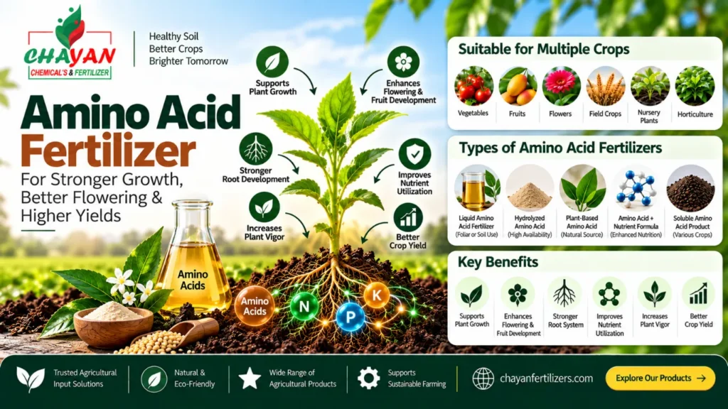 Amino Acid Fertilizer: Benefits, Uses & Application Guide for Plants