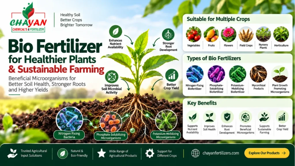 Bio Fertilizer: Benefits, Types, Uses & Application Guide