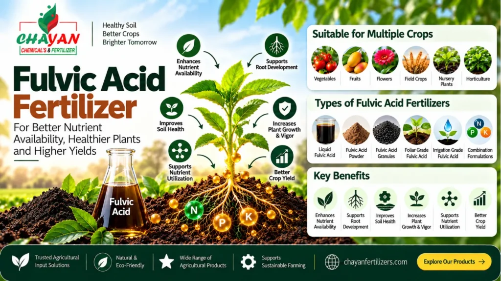 Fulvic Acid Fertilizer: Benefits, Uses & Application Guide