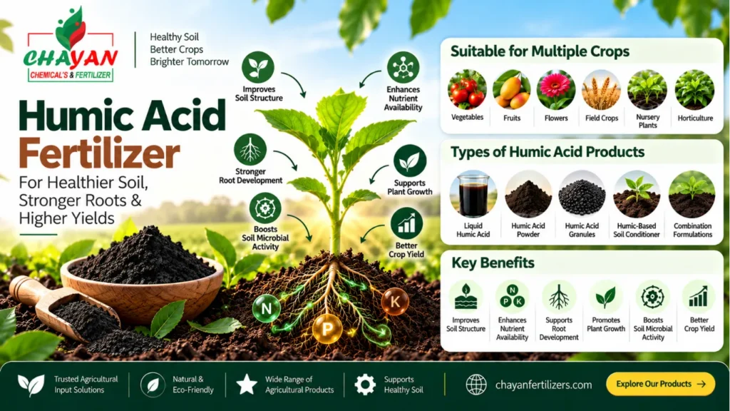 Humic Acid Fertilizer: Benefits, Uses & Application Guide