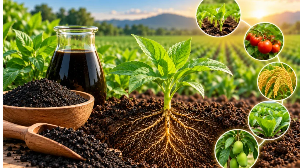 Humic Acid Fertilizer: Benefits, Uses & Application Guide