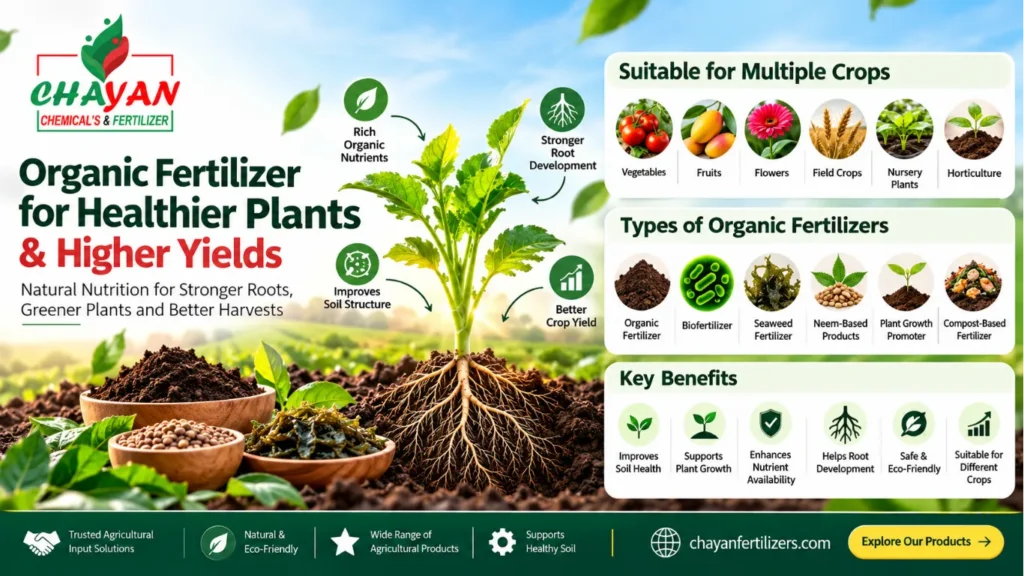 Organic Fertilizer for Plants: Benefits, Types, Uses & Application Guide