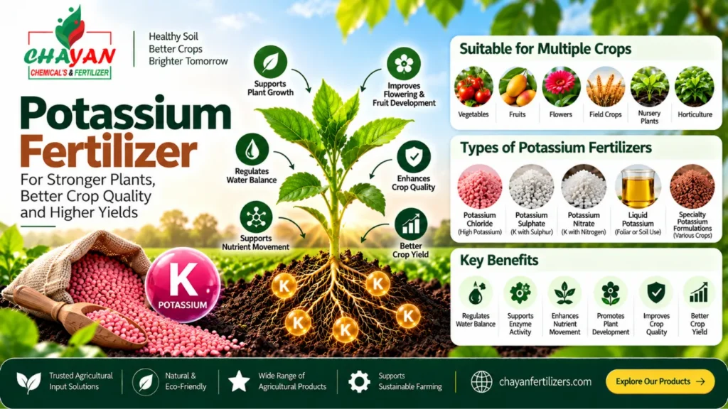 Potassium Fertilizer: Benefits, Uses & Application Guide for Plants
